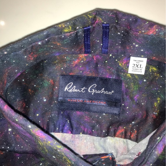 Robert graham men’s dress shirt 2 XL - Picture 12 of 12